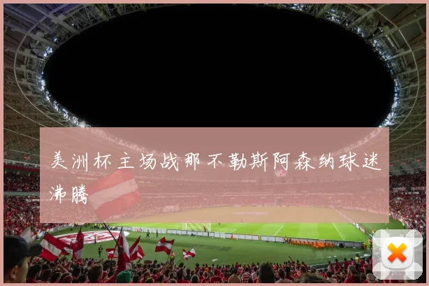 美洲杯主场战那不勒斯阿森纳球迷沸腾