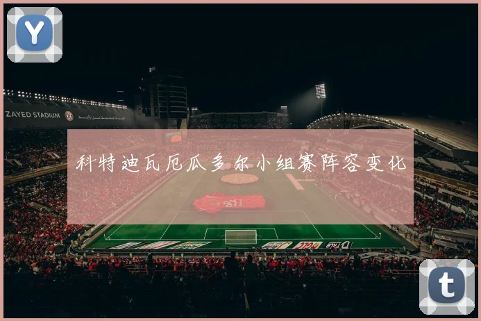 科特迪瓦厄瓜多尔小组赛阵容变化